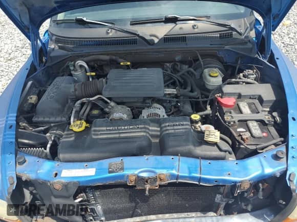 2001 Dodge Dakota Sport with VIN 1B7GG22N61S246488, listed as a Copart auction lot 55650825 with 142,192 mi miles and Salvage title. Bid and sale history available at DreamBid. Image 11.