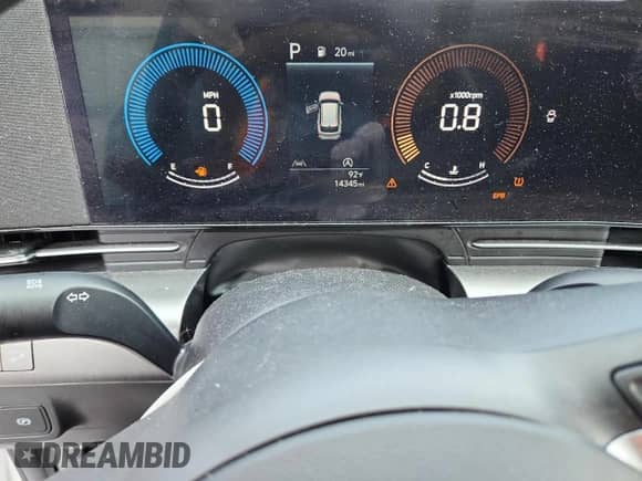 2024 Hyundai Kona SE с VIN KM8HA3AB8RU103427, выставлен на аукционе Copart как лот 65820135 с пробегом 14 345 миль миль и Списание • Salvage title. История ставок и продаж доступна на DreamBid. Изображение 9.