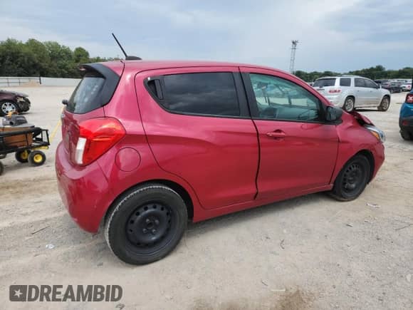 2020 Chevrolet Spark LS с VIN KL8CB6SAXLC403673, выставлен на аукционе Copart как лот 80327195 с пробегом 38 589 миль миль и Списание • Salvage title. История ставок и продаж доступна на DreamBid. Изображение 3.