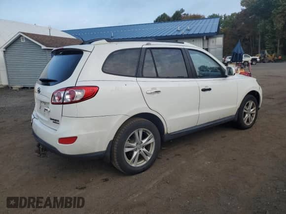 2010 Hyundai Santa Fe Limited with VIN 5NMSKDAG0AH366225, listed as a Copart auction lot 85584035 with 173,841 mi miles and Salvage title. Bid and sale history available at DreamBid. Image 3.