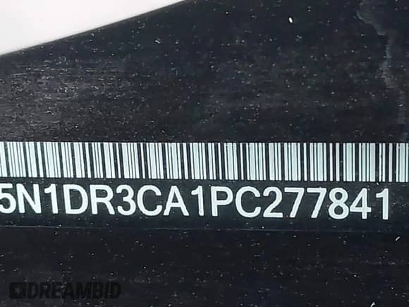 2023 Nissan Pathfinder SL with VIN 5N1DR3CA1PC277841, listed as a IAAI auction lot 42296388 with 19,985 mi miles and . Bid and sale history available at DreamBid. Image 18.