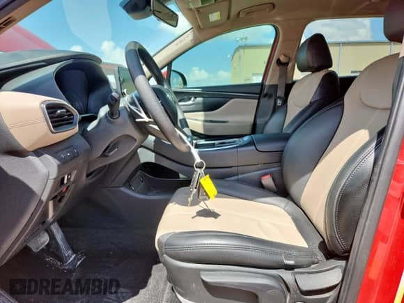 2021 Hyundai Santa Fe SE with VIN 5NMS14AJ8MH362636, listed as a Copart auction lot 64302245 with 50,085 mi miles and Clean title. Bid and sale history available at DreamBid. Image 7.