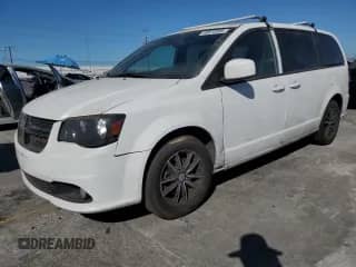 2018 Dodge Grand Caravan SE with VIN 2C4RDGBG5JR222507, listed as a Copart auction lot 69872065 with 193,160 mi miles and Salvage title. Bid and sale history available at DreamBid. Image 1.