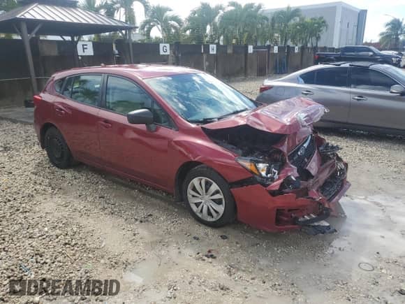 2017 Subaru Impreza with VIN 4S3GTAA63H3702905, listed as a Copart auction lot 82328245 with 66,488 mi miles and Clean title. Bid and sale history available at DreamBid. Image 4.