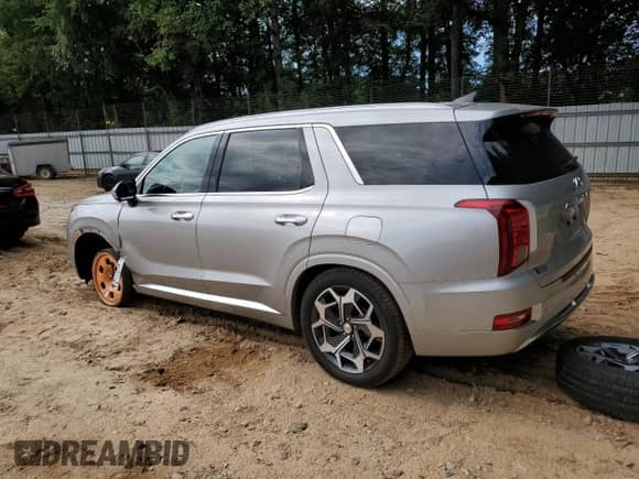2021 Hyundai Palisade Calligraphy z VIN KM8R74HE3MU254435, wystawiony jako Copart lot #70386625 z przebiegiem 54 025 mil mil oraz Szkoda całkowita • Salvage title. Historia ofert i sprzedaży dostępna na DreamBid. Obrazek 2.