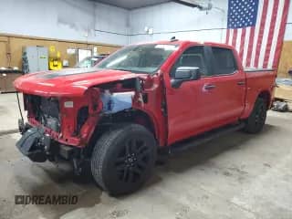 2021 Chevrolet Silverado 1500 Custom with VIN 1GCPYBEK5MZ206543, listed as a Copart auction lot 71252625 with 66,917 mi miles and Clean title. Bid and sale history available at DreamBid. Image 1.