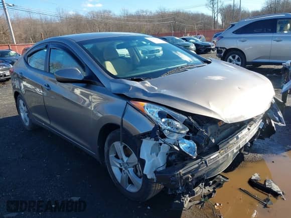 2013 Hyundai Elantra GLS with VIN 5NPDH4AE0DH396788, listed as a IAAI auction lot 41216205 with 40,749 mi miles and . Bid and sale history available at DreamBid. Image 18.