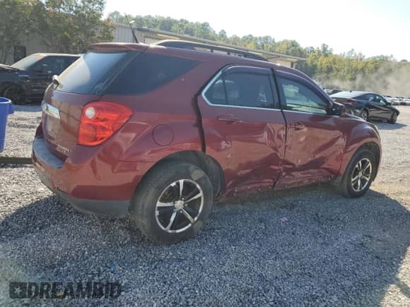 2012 Chevrolet Equinox 2LT with VIN 2GNALPEK5C6227587, listed as a Copart auction lot 81954615 with 195,733 mi miles and Salvage title. Bid and sale history available at DreamBid. Image 3.