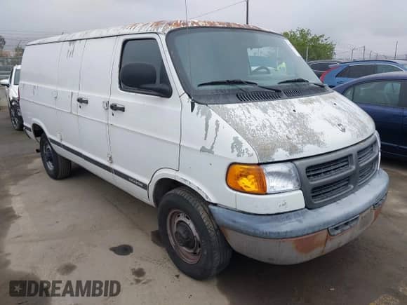 2001 Dodge Cargo with VIN 2B7JB21Y71K559964, listed as a IAAI auction lot 42190731 with 181,424 mi miles and . Bid and sale history available at DreamBid. Image 1.