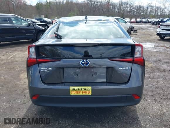 2019 Toyota Prius LE с VIN JTDL9RFU2K3000147, выставлен на аукционе IAAI как лот 41982869 с пробегом 39 129 миль миль и . История ставок и продаж доступна на DreamBid. Изображение 16.