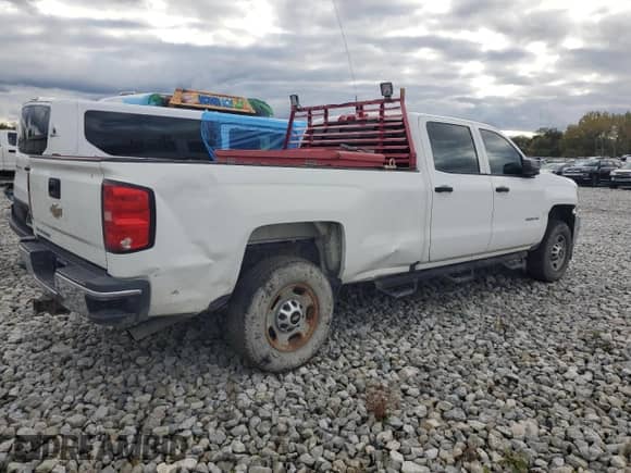 2017 Chevrolet Silverado 2500HD Work Truck with VIN 1GC1KUEG1HF194624, listed as a Copart auction lot 75529174 with 185,153 mi miles and Clean title. Bid and sale history available at DreamBid. Image 3.