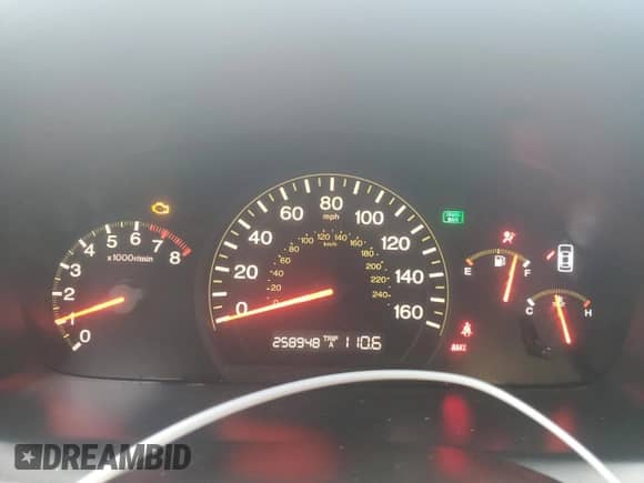 2005 Honda Accord EX with VIN 1HGCM55765A069802, listed as a Copart auction lot 47826605 with 258,948 mi miles and Salvage title. Bid and sale history available at DreamBid. Image 9.