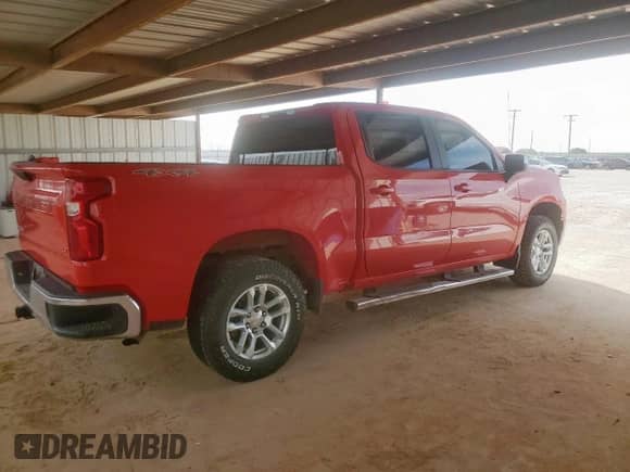 2022 Chevrolet Silverado 1500 LT with VIN 1GCPDDEK9NZ511309, listed as a Copart auction lot 62285435 with 68,261 mi miles and Clean title. Bid and sale history available at DreamBid. Image 3.