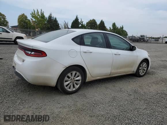 2014 Dodge Dart SXT with VIN 1C3CDFBBXED908141, listed as a Copart auction lot 68843715 with 110,499 mi miles and Salvage title. Bid and sale history available at DreamBid. Image 3.