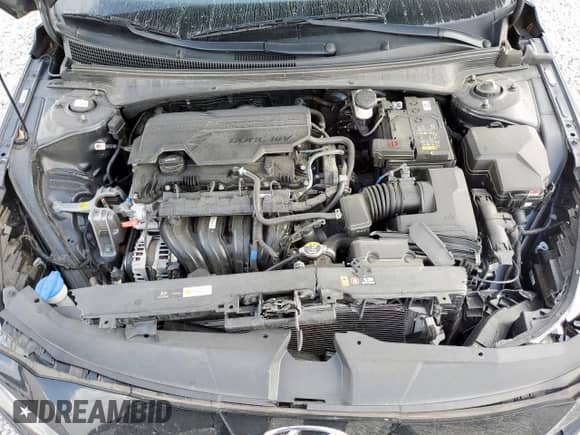 2022 Hyundai Elantra SEL with VIN KMHLM4AG0NU244635, listed as a Copart auction lot 61422495 with 30,056 mi miles and Salvage title. Bid and sale history available at DreamBid. Image 11.