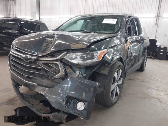 2021 Chevrolet Traverse LT с VIN 1GNEVHKW1MJ124681, выставлен на аукционе IAAI как лот 42268785 с пробегом 67 447 миль миль и . История ставок и продаж доступна на DreamBid. Изображение 2.