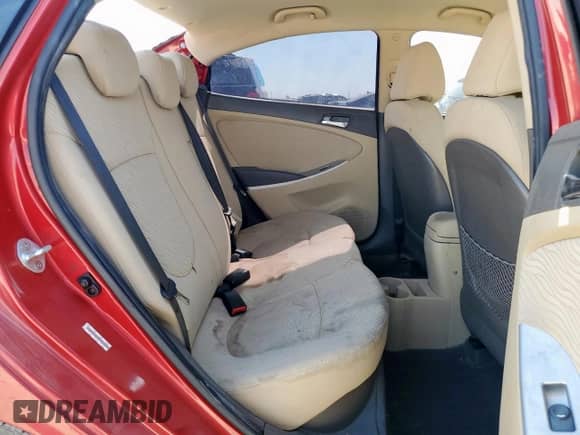 2014 Hyundai Accent GLS z VIN KMHCU4AE5EU751433, wystawiony jako Copart lot #86447105 z przebiegiem 132 412 mil mil oraz Szkoda całkowita • Salvage title. Historia ofert i sprzedaży dostępna na DreamBid. Obrazek 11.