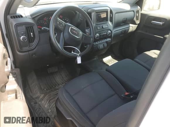 2023 GMC Sierra 1500 Pro with VIN 3GTNHAEK7PG313597, listed as a Copart auction lot 71404635 with 13,193 mi miles and Salvage title. Bid and sale history available at DreamBid. Image 8.