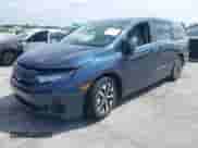 2025 Honda Odyssey EX-L с VIN 5FNRL6H62SB088905, выставлен на аукционе IAAI как лот 43164713 с пробегом 823 миль миль и . История ставок и продаж доступна на DreamBid. Изображение 2.