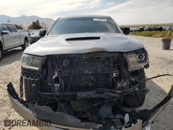 2019 Dodge Durango R/T with VIN 1C4SDJCT3KC526004, listed as a Copart auction lot 71840225 with 104,899 mi miles and Salvage title. Bid and sale history available at DreamBid. Image 5.