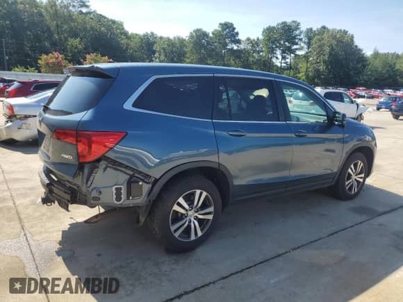 2018 Honda Pilot EX-L with VIN 5FNYF6H5XJB071620, listed as a Copart auction lot 66543995 with 117,752 mi miles and Salvage title. Bid and sale history available at DreamBid. Image 3.