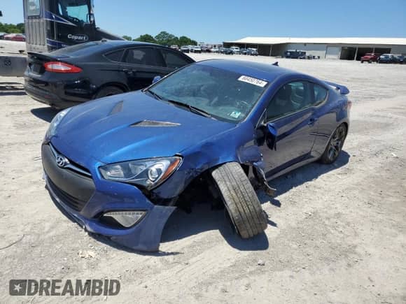 2015 Hyundai Genesis Coupe Ultimate с VIN KMHHU6KJ6FU122486, выставлен на аукционе Copart как лот 60450764 с пробегом 75 537 миль миль и Списание • Salvage title. История ставок и продаж доступна на DreamBid. Изображение 1.