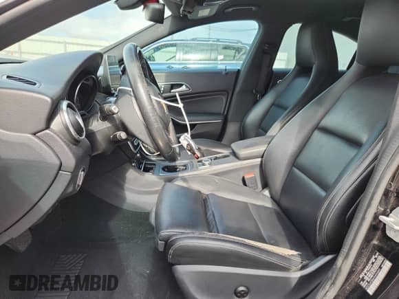 2017 Mercedes-Benz CLA 250 with VIN WDDSJ4GB6HN496849, listed as a Copart auction lot 67996575 with 140,357 mi miles and Salvage title. Bid and sale history available at DreamBid. Image 7.