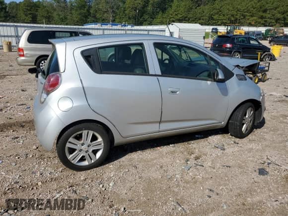 2013 Chevrolet Spark LT с VIN KL8CD6S99DC511252, выставлен на аукционе Copart как лот 81579365 с пробегом 115 369 миль миль и Списание • Salvage title. История ставок и продаж доступна на DreamBid. Изображение 3.