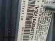 1995 Honda Accord with VIN 1HGCE6643SA023721, listed as a Copart auction lot 47793515 with 111,527 mi miles and Salvage title. Bid and sale history available at DreamBid. Image 12.