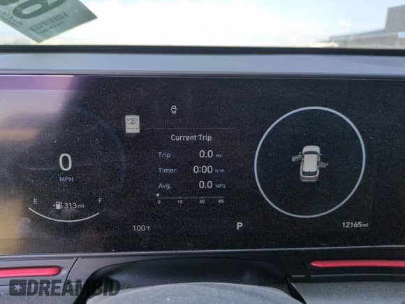 2024 Hyundai Kona N Line with VIN KM8HACA38RU135240, listed as a Copart auction lot 65264155 with 12,165 mi miles and Salvage title. Bid and sale history available at DreamBid. Image 9.