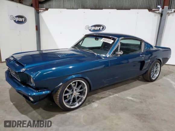 1965 Ford Mustang z VIN 5R09A144075, wystawiony jako Copart lot #89883855 z przebiegiem 1 040 mil mil oraz Szkoda całkowita • Salvage title. Historia ofert i sprzedaży dostępna na DreamBid. Obrazek 1.