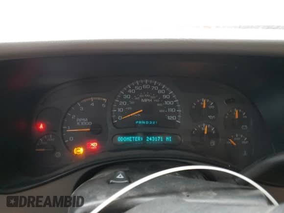2003 Chevrolet Silverado 2500HD LT z VIN 1GCHK23143F211023, wystawiony jako Copart lot #60980955 z przebiegiem 243 171 mil mil oraz Szkoda całkowita • Salvage title. Historia ofert i sprzedaży dostępna na DreamBid. Obrazek 9.