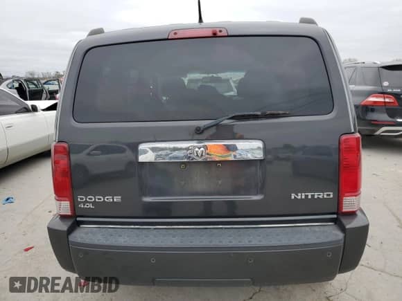 2011 Dodge Nitro Detonator с VIN 1D4PT6GX6BW534487, выставлен на аукционе Copart как лот 80709024 с пробегом 210 499 миль миль и Списание • Salvage title. История ставок и продаж доступна на DreamBid. Изображение 6.