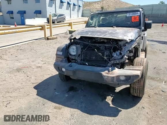 2019 Jeep Wrangler Sport S with VIN 1C4GJXAN4KW501424, listed as a Copart auction lot 70139004 with 57,707 mi miles and Non repairable. Bid and sale history available at DreamBid. Image 11.