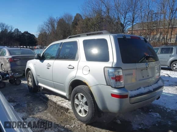 2008 Mercury Mariner with VIN 4M2CU91Z68KJ45797, listed as a IAAI auction lot 41615117 with 87,936 mi miles and . Bid and sale history available at DreamBid. Image 3.