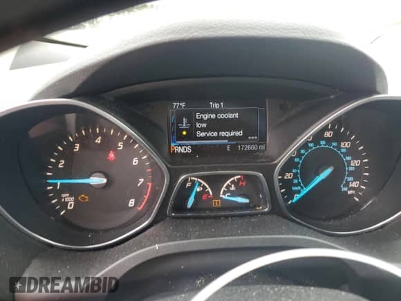 2014 Ford Escape SE with VIN 1FMCU0GX8EUA89462, listed as a Copart auction lot 80214905 with 172,660 mi miles and Salvage title. Bid and sale history available at DreamBid. Image 9.