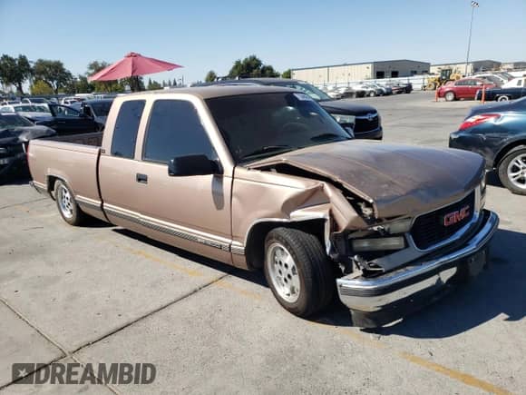 1995 GMC Sierra 1500 z VIN 2GTEC19K6S1544291, wystawiony jako Copart lot #75239664 z przebiegiem 191 251 mil mil oraz Szkoda całkowita • Salvage title. Historia ofert i sprzedaży dostępna na DreamBid. Obrazek 4.