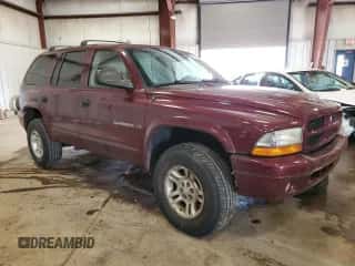 2001 Dodge Durango with VIN 1B4HS28N21F607490, listed as a Copart auction lot 56190604 with 158,405 mi miles and Clean title. Bid and sale history available at DreamBid. Image 4.