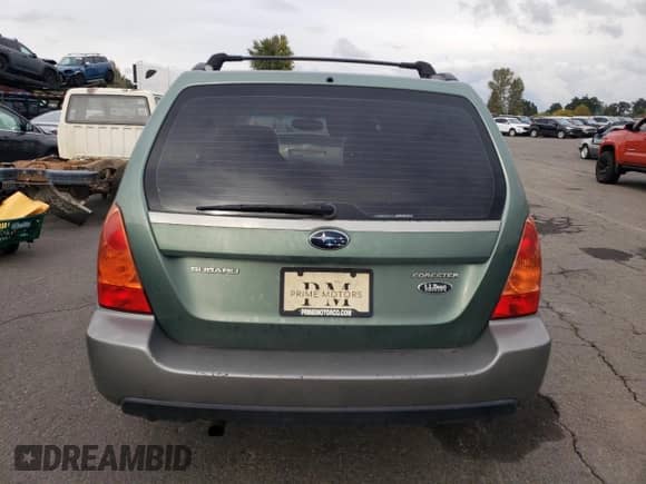 2006 Subaru Forester X L.L. Bean with VIN JF1SG67636H718868, listed as a Copart auction lot 85465395 with 153,894 mi miles and Clean title. Bid and sale history available at DreamBid. Image 6.