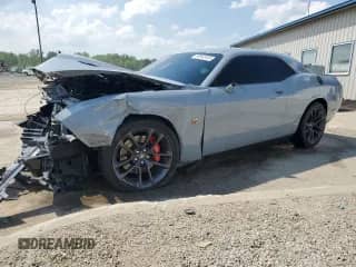 2022 Dodge Challenger R/T Scat Pack Widebody with VIN 2C3CDZFJ2NH181860, listed as a Copart auction lot 59542405 with 30,725 mi miles and Non repairable. Bid and sale history available at DreamBid. Image 1.