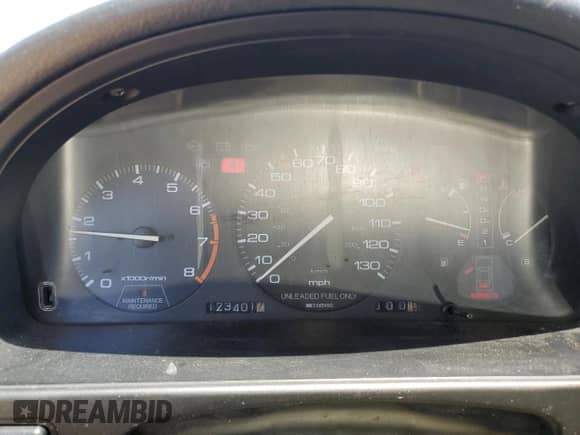 1991 Honda Accord LX z VIN JHMCB7655MC039849, wystawiony jako Copart lot #67311035 z przebiegiem 123 401 mil mil oraz Szkoda całkowita • Salvage title. Historia ofert i sprzedaży dostępna na DreamBid. Obrazek 9.