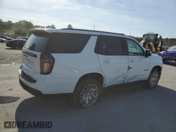 2024 Chevrolet Tahoe RST z VIN 1GNSKRKD1RR367044, wystawiony jako Copart lot #54628195 z przebiegiem 3 199 mil mil oraz Szkoda całkowita • Salvage title. Historia ofert i sprzedaży dostępna na DreamBid. Obrazek 3.