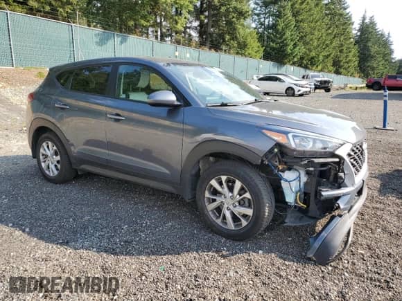 2021 Hyundai Tucson SE с VIN KM8J2CA42MU365212, выставлен на аукционе Copart как лот 80403925 с пробегом 57 583 миль миль и Списание • Salvage title. История ставок и продаж доступна на DreamBid. Изображение 4.