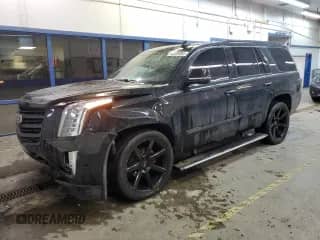 2018 Cadillac Escalade Platinum with VIN 1GYS4DKJ6JR319078, listed as a Copart auction lot 45489985 with 106,014 mi miles and Salvage title. Bid and sale history available at DreamBid. Image 1.