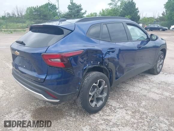 2024 Chevrolet Trax LT с VIN KL77LHE25RC214148, выставлен на аукционе IAAI как лот 42581725 с пробегом 22 444 миль миль и . История ставок и продаж доступна на DreamBid. Изображение 4.