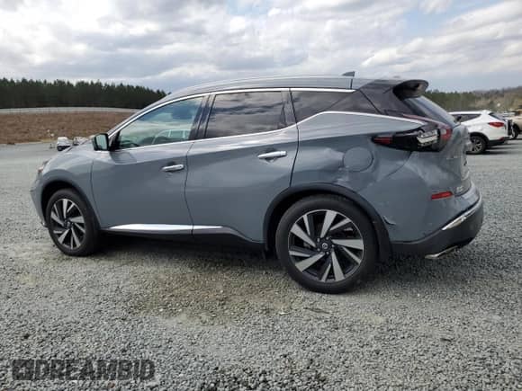 2022 Nissan Murano SL с VIN 5N1AZ2CJ1NC108624, выставлен на аукционе Copart как лот 49887465 с пробегом 29 733 миль миль и Списание • Salvage title. История ставок и продаж доступна на DreamBid. Изображение 2.