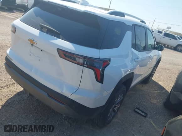 2025 Chevrolet Equinox FWD LT с VIN 3GNAXHEG0SL172921, выставлен на аукционе IAAI как лот 42784268 с пробегом 13 592 миль миль и . История ставок и продаж доступна на DreamBid. Изображение 4.
