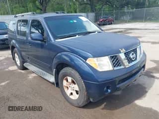 2006 Nissan Pathfinder SE z VIN 5N1AR18U16C658338, wystawiony jako IAAI lot #42180374 z przebiegiem 169 887 mil mil oraz . Historia ofert i sprzedaży dostępna na DreamBid. Obrazek 1.