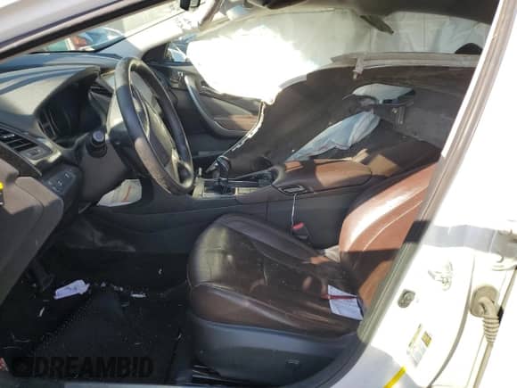 2012 Hyundai Azera with VIN KMHFG4JG2CA128159, listed as a Copart auction lot 74628583 with Not provided miles and Salvage title. Bid and sale history available at DreamBid. Image 7.