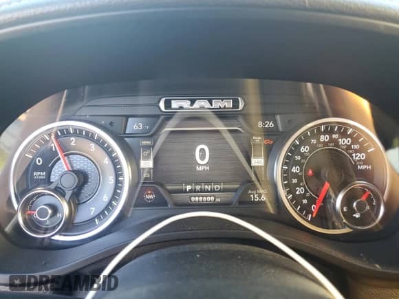 2019 Ram 1500 Laramie z VIN 1C6SRFDT5KN831304, wystawiony jako Copart lot #65744875 z przebiegiem 88 600 mil mil oraz Szkoda całkowita • Salvage title. Historia ofert i sprzedaży dostępna na DreamBid. Obrazek 9.